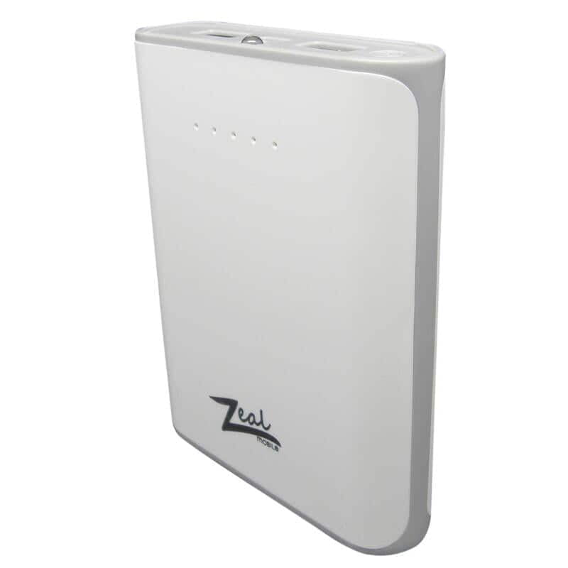 "Zeal PL-10000 10400mAh Power Bank, offering portable charging with a compact design." "Zeal PL-10000 10400mAh Power Bank, offering portable charging with a compact design."