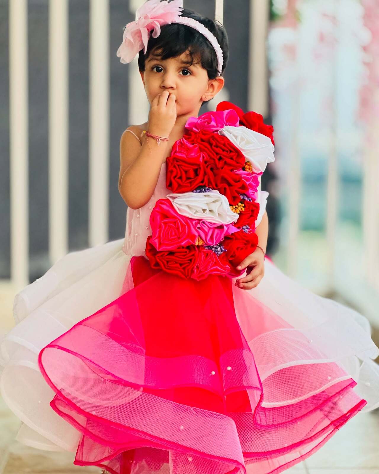Pink Birthday Outfit for Baby Girl