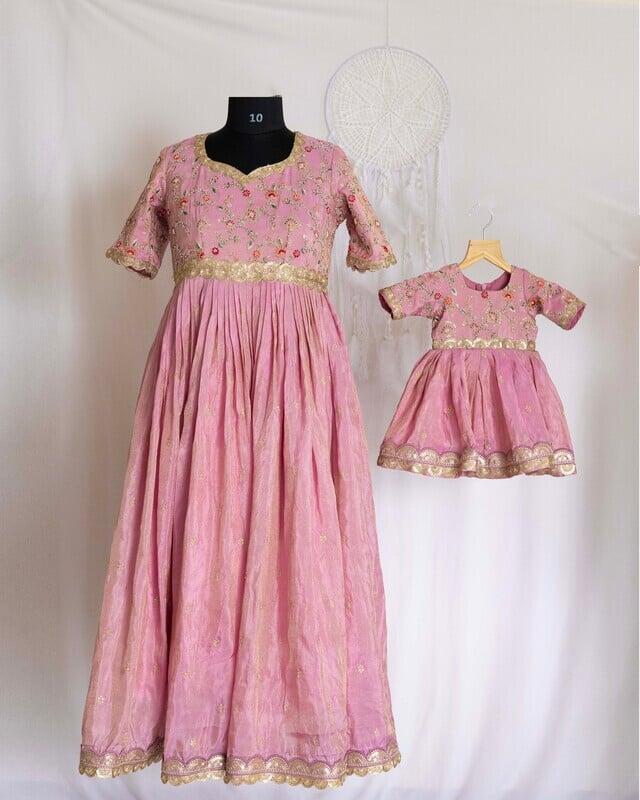 Mother-Daughter Matching Dresses in Hyderabad