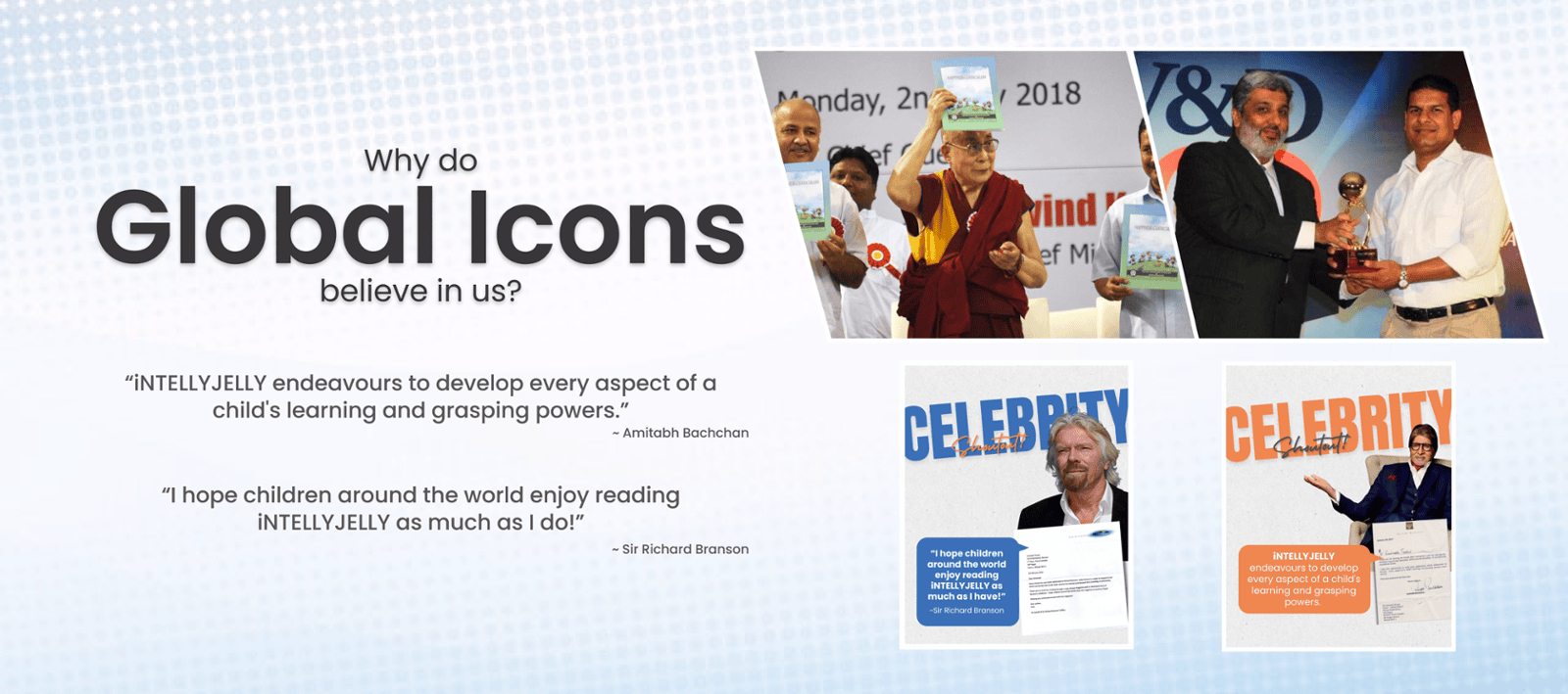 Why do Global Icons believe in us?