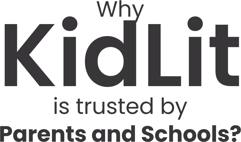 why kidlit is trusted by parents and schools ?