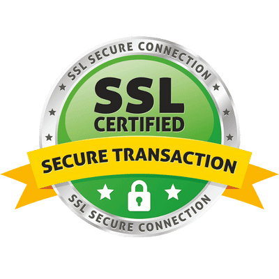 100% Secured Portal for shopping