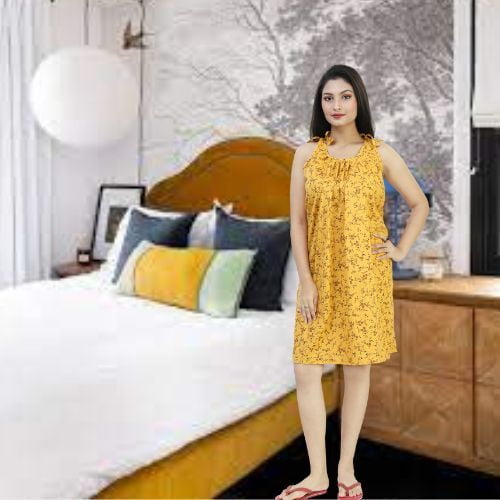 Parijaths Sleeveless Nighty Maxi