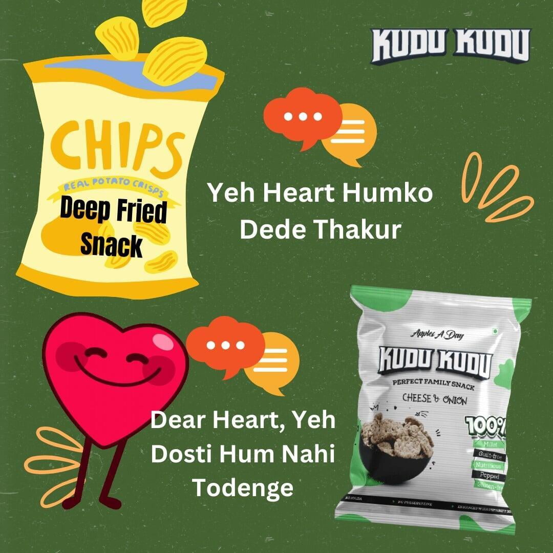 Kudu Kudu Popped Millet chips