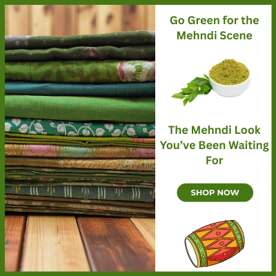 Green for Mehndi
