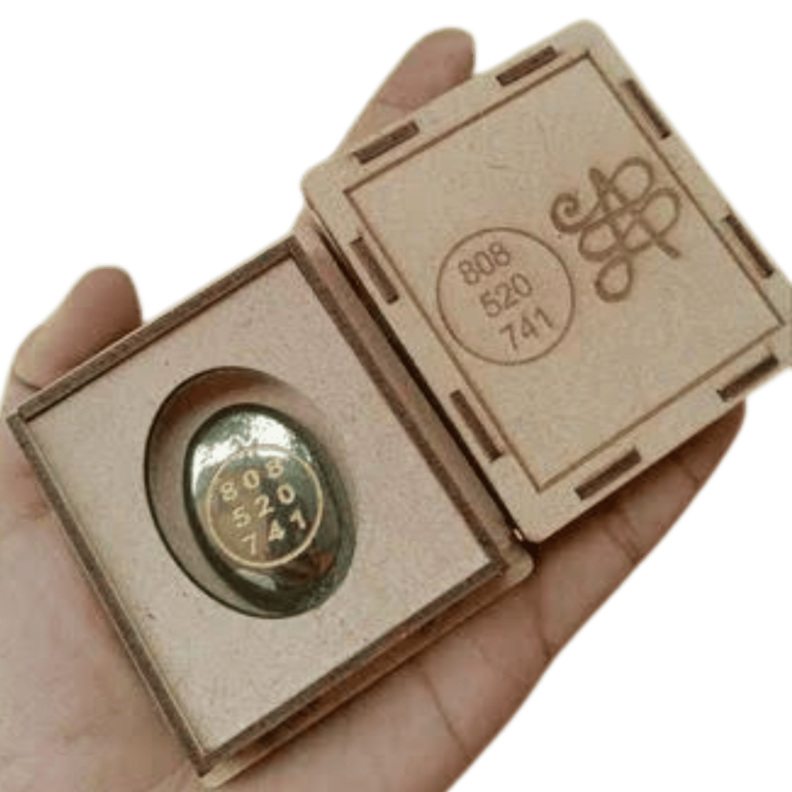 Zibu Coin with wooden box by AnkkJyoti at srklee.com