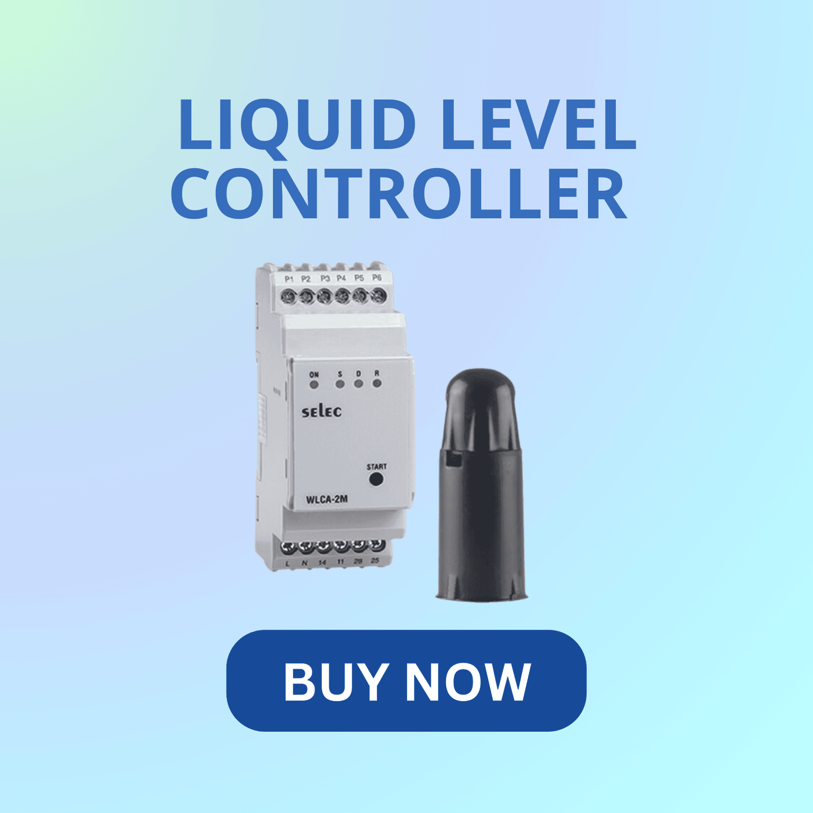 Selec liquid level transmitter for accurate monitoring and control of fluid levels in tanks and reservoirs