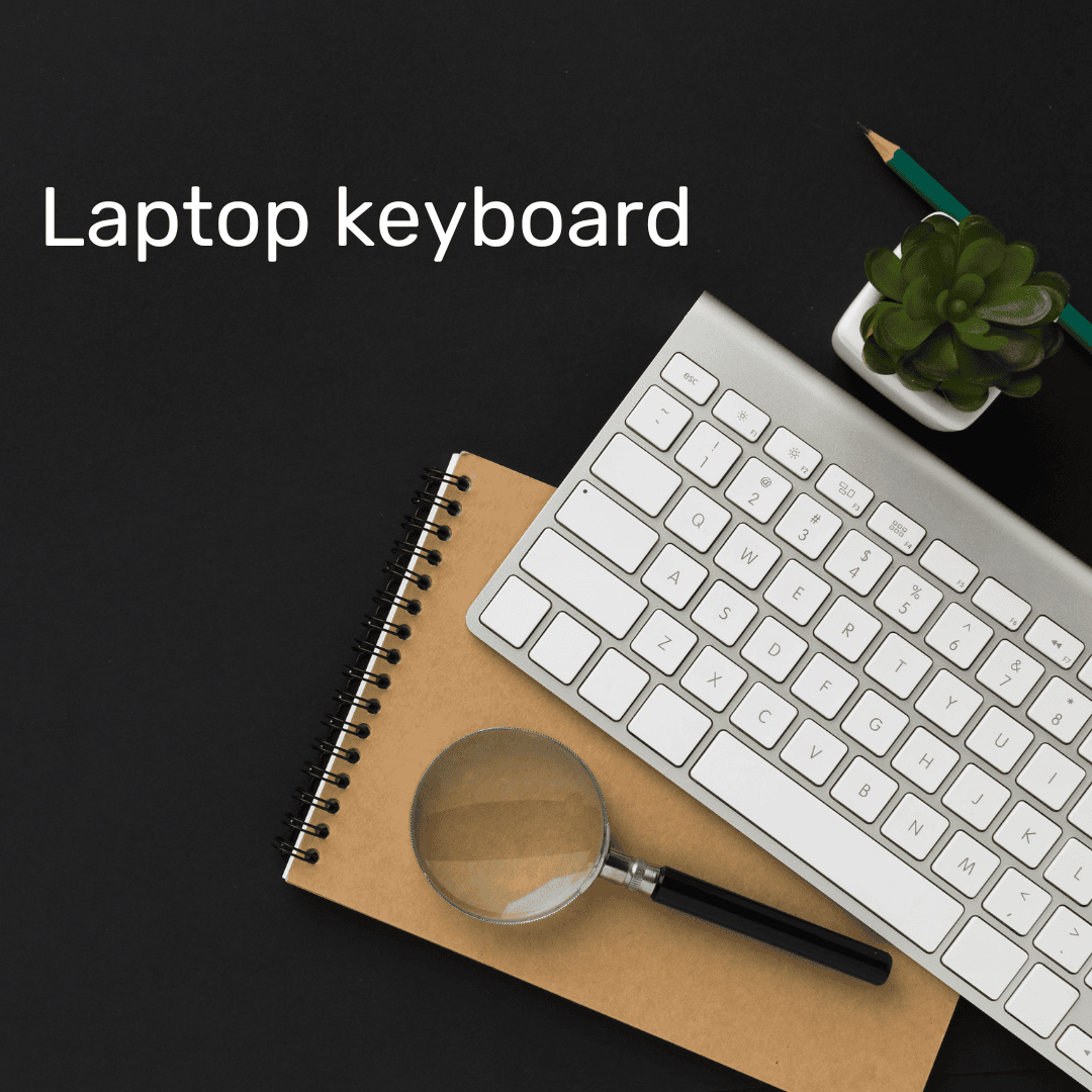 Laptop keyboard with ergonomic design and durable keys for comfortable typing experience, compatible with various laptop models