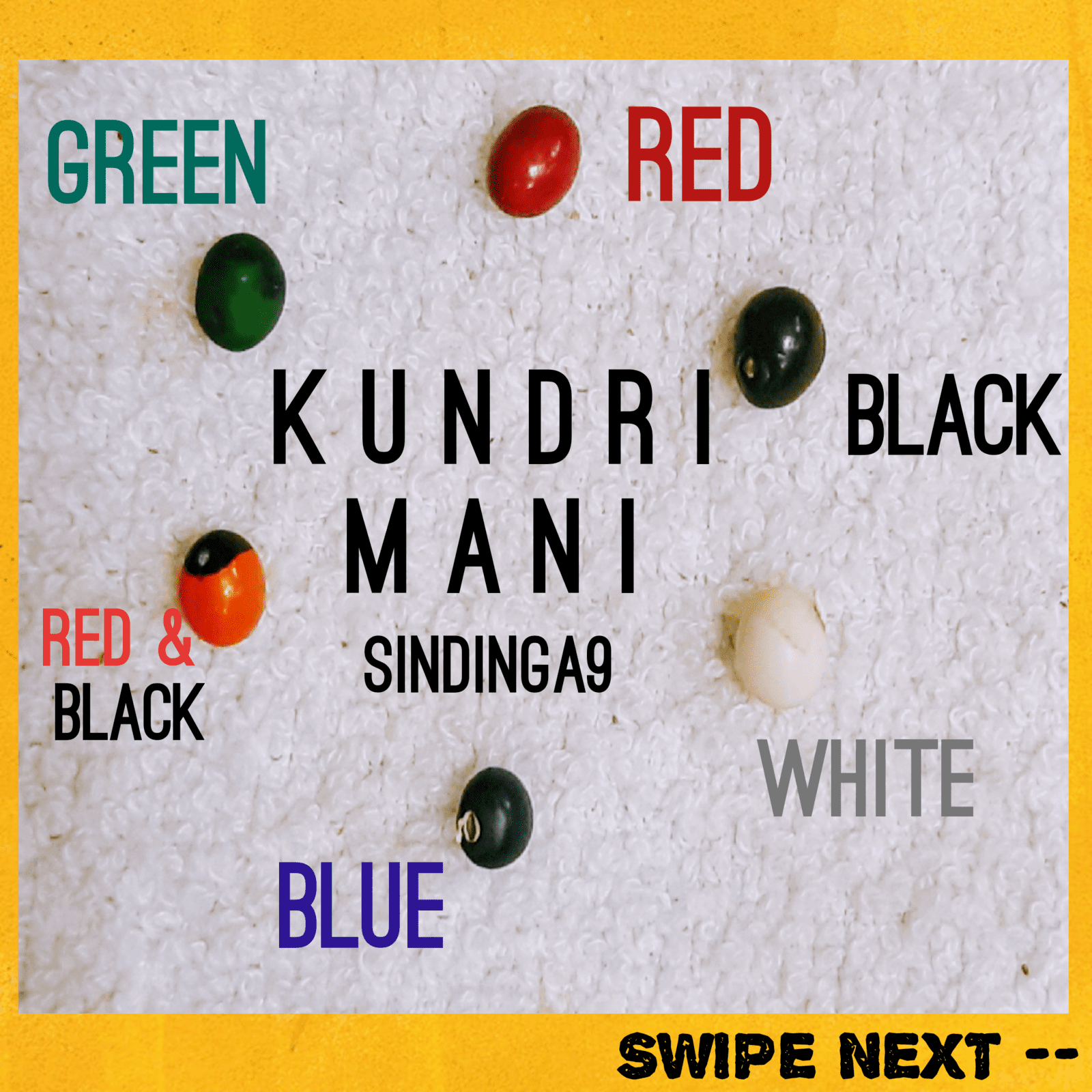 kundri mani all colours 