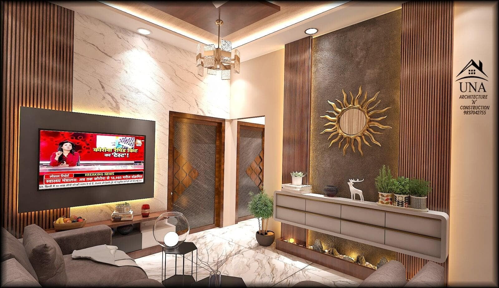 Completed modular kitchen renovation project by Homizon in Moradabad