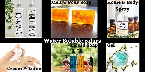 Water Soluble Cosmetic Color Water Soluble Cosmetic Color