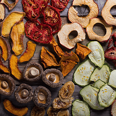Dehydrated Vegetables & Fruits