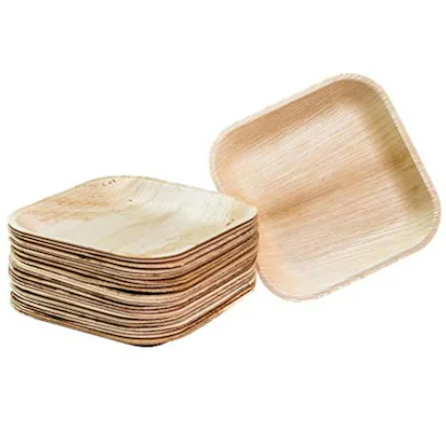 Areca Square Plate Packet Areca Square Plate Packet