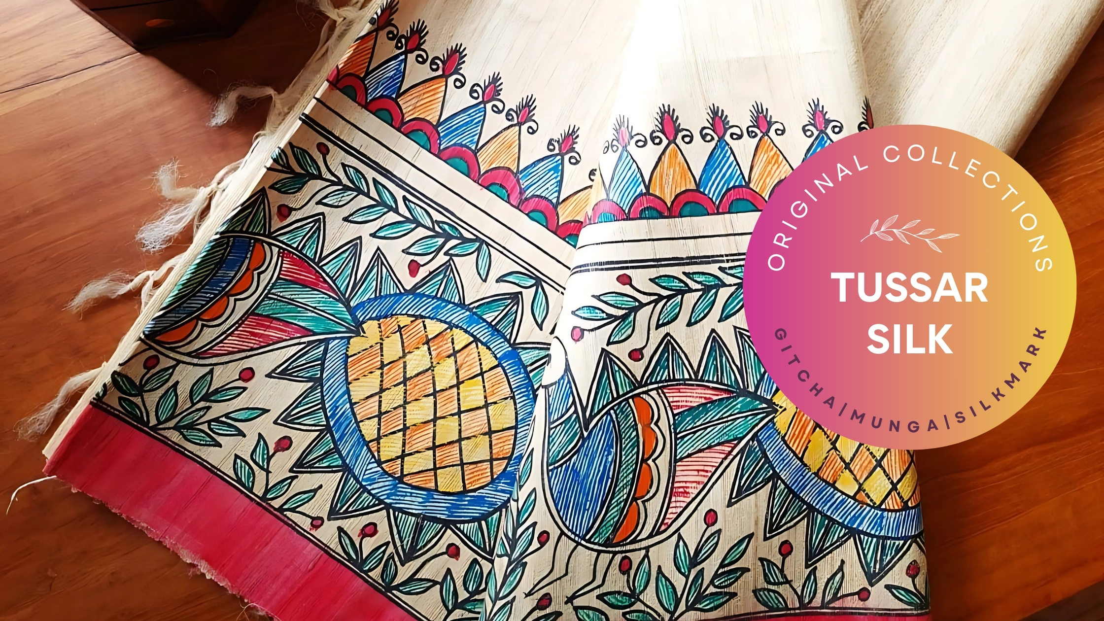 Tussar Silk Saree