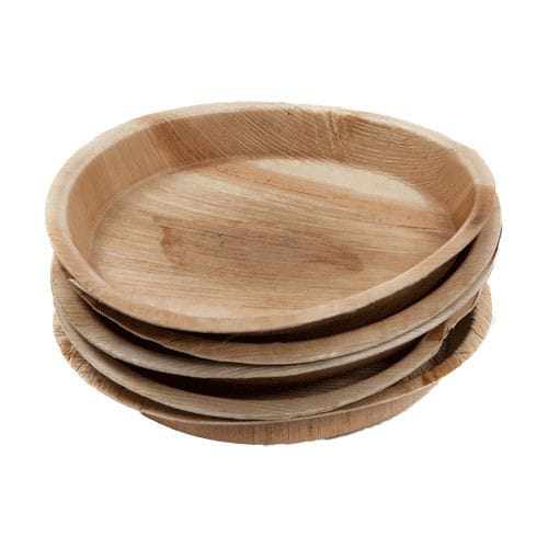 Areca Round Plates