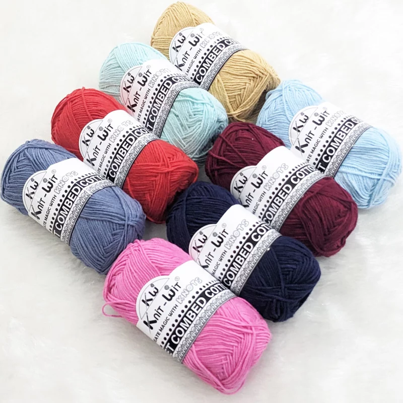 Crochet Combed Cotton Crochet Combed Cotton