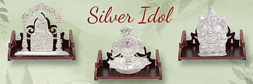 Silver god idols