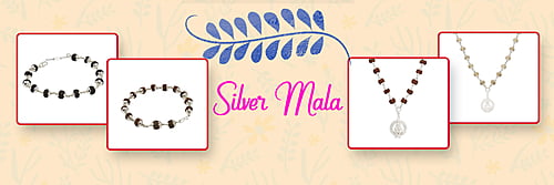 silver mala