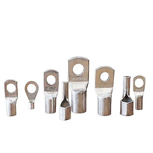Copper cable lugs Copper cable lugs