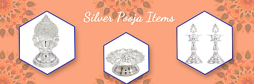 Silver pooja
