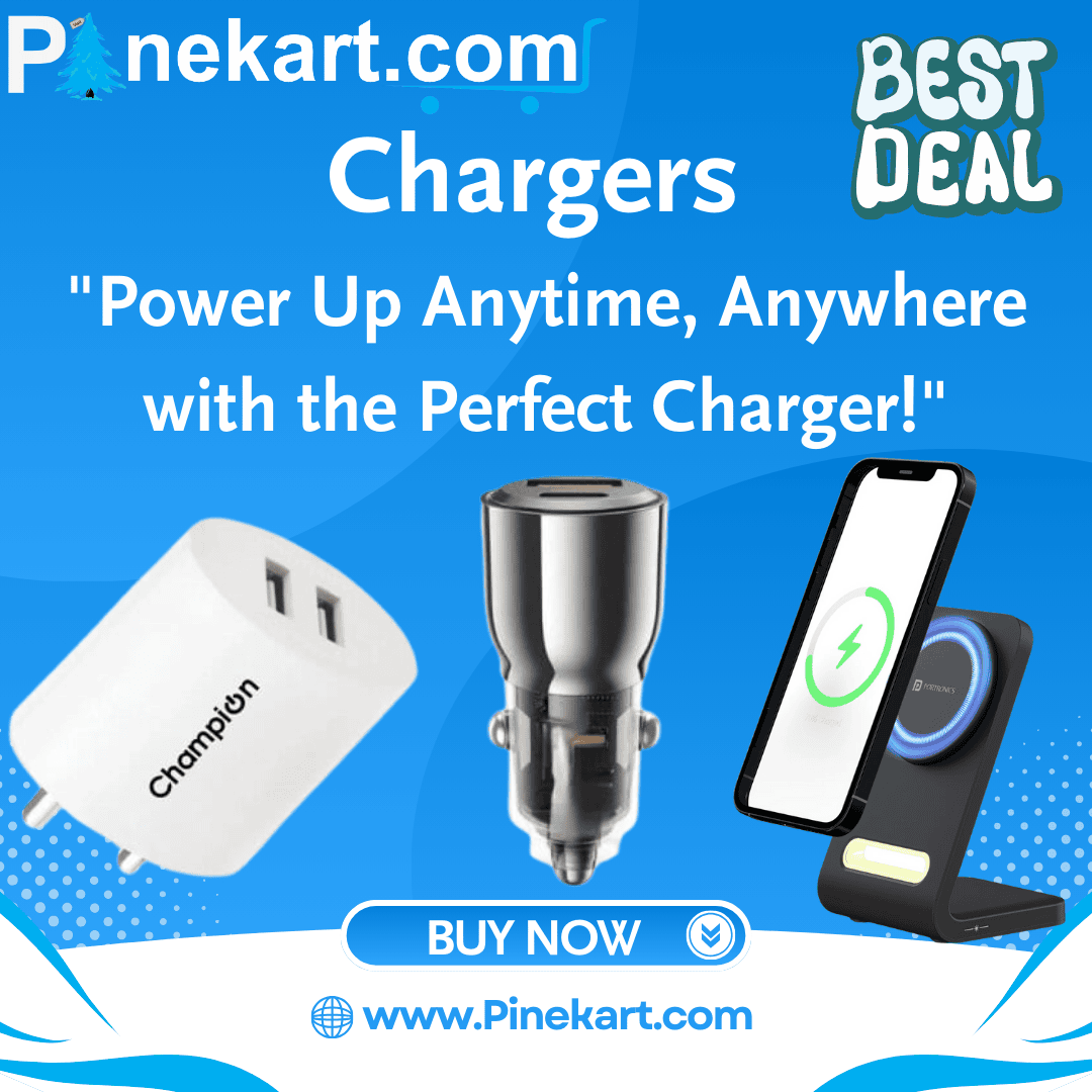 "High-quality fast charger with USB-C and USB-A ports, compatible with smartphones, tablets, and laptops for efficient charging."