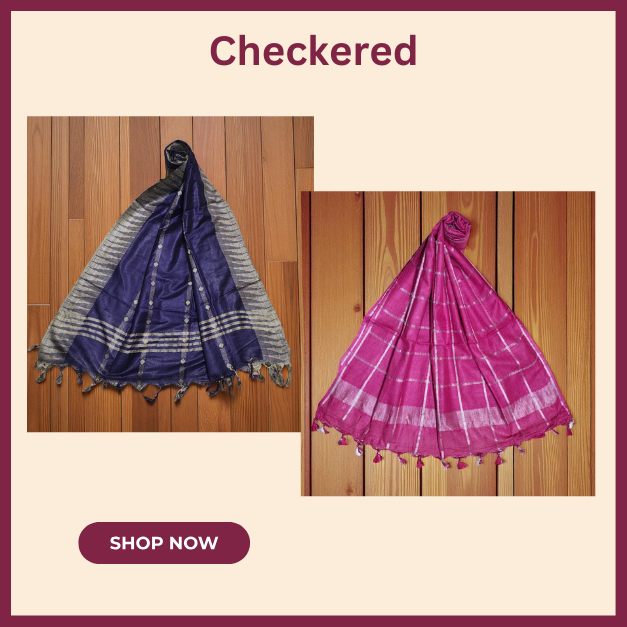Checks Dupatta