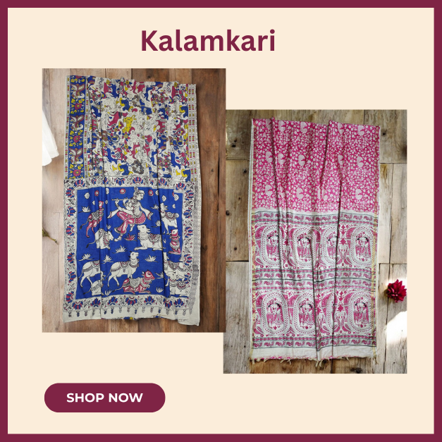 Kalamkari Saree