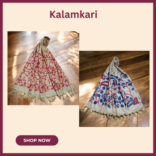 Kalamkari Dupatta