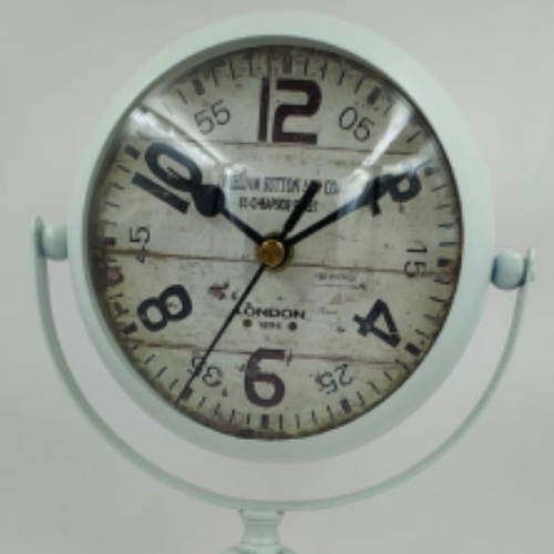 Classic white wall clock with Roman numerals – Designer clocks at Homizon