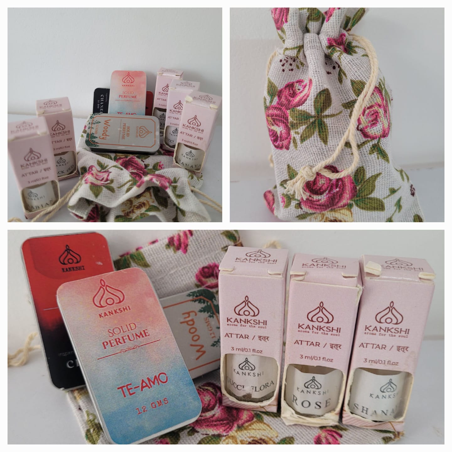 Solid Perfumes and Attars
