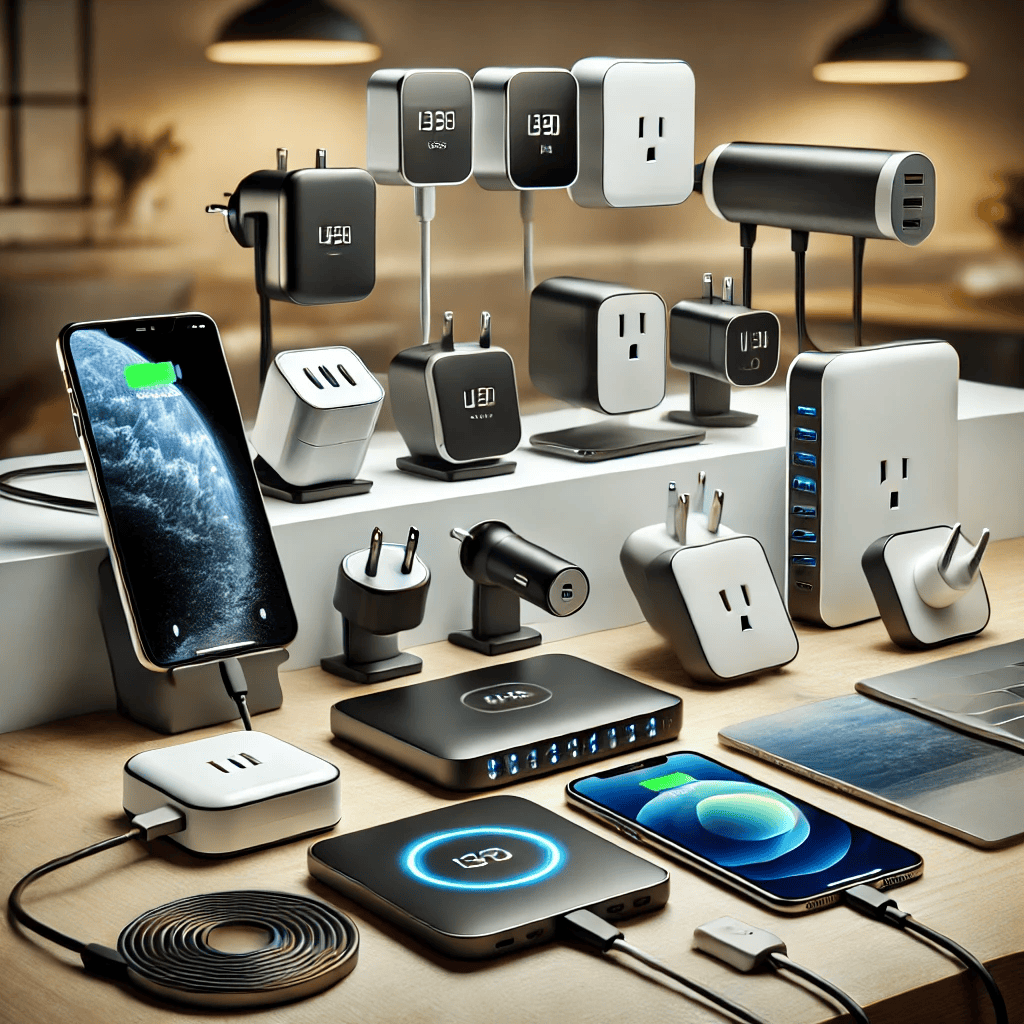"Key features to consider when buying a charger, including fast charging, compatibility, and safety."