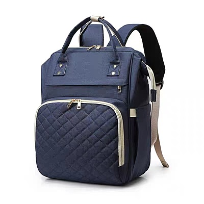 Multi-functional Mommy Bag Crib Backpack with USB support, Large Capacity Mother and Baby Bag Folding Mommy Bag Multi-functional Mommy Bag Crib Backpack with USB support, Large Capacity Mother and Baby Bag Folding Mommy Bag