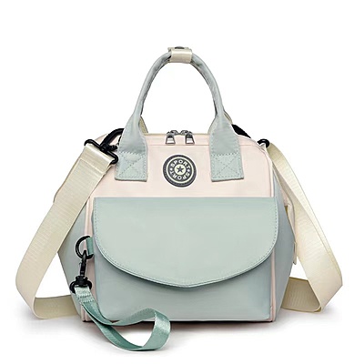 Small Travel Diaper Bag Backpack Mini Diaper Tote Portable Crossbody Diaper Changing Backpack with Insulated Pocket