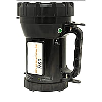 Commando Torch Heavy Duty Rechargeable Hand Held Torch, ABS, 1600 Lumens