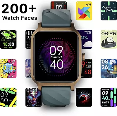 Fastrack Revoltt FS1-1.83''BT Calling Fast Charge 110+ Sports Mode 200+ WatchFaces IP68 Smartwatch