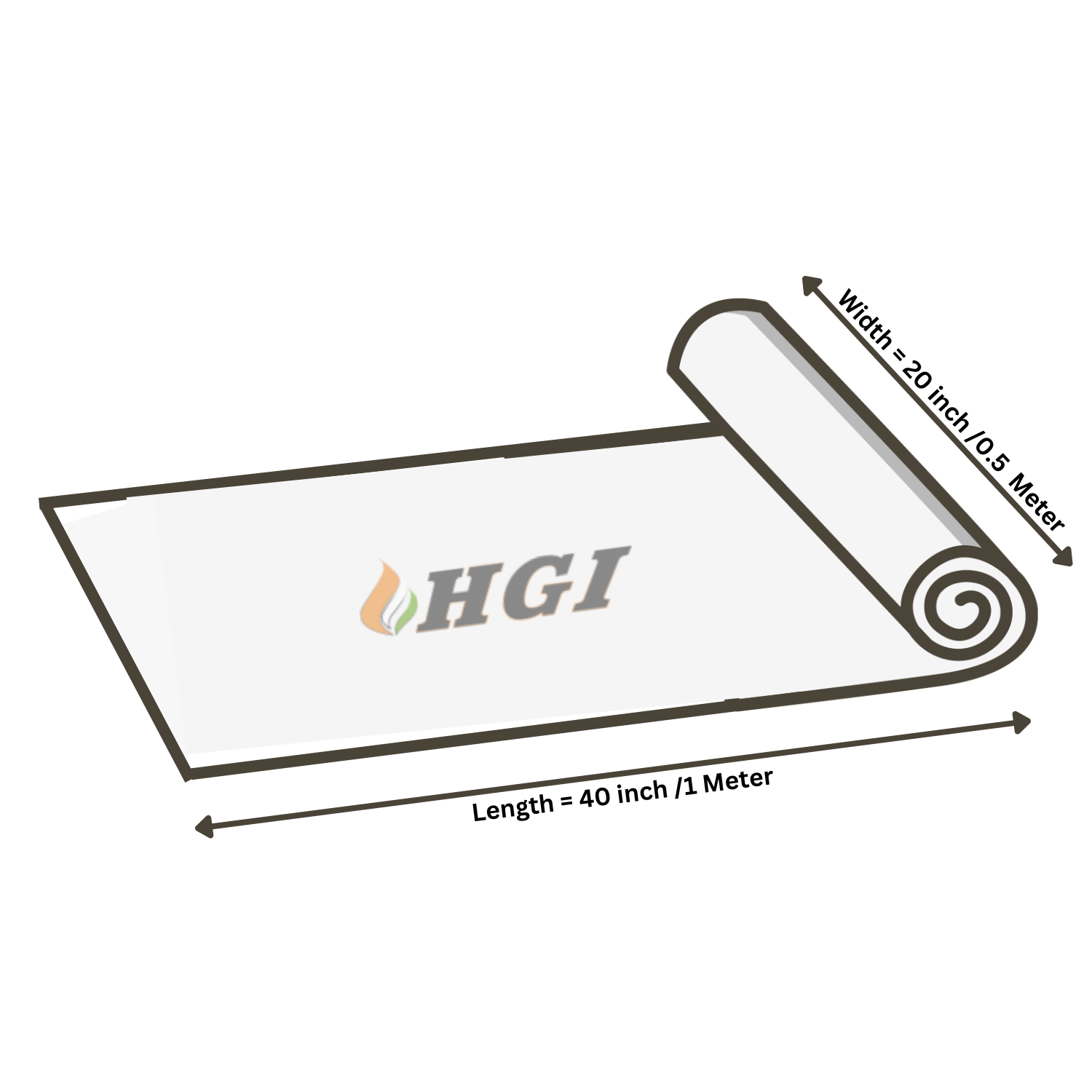 DS330-0.5M Width Transfer Printing Film