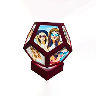 Sublimation Printed Led Rotating Lamp Your 11 Photos/Text Messages | Personalized Print Photo Frame Sublimation Printed Led Rotating Lamp Your 11 Photos/Text Messages | Personalized Print Photo Frame