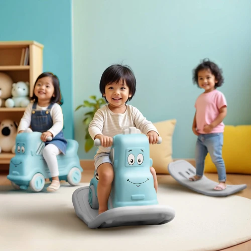All-in-One Rider, Rocker & Balance Board β Blue All-in-One Rider, Rocker & Balance Board β Blue