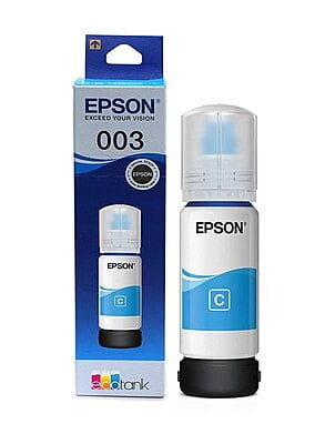 Epson Ink 003 Cyan Bottle Epson Ink 003 Cyan Bottle
