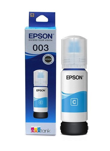 Epson Ink 003 Cyan Bottle Epson Ink 003 Cyan Bottle