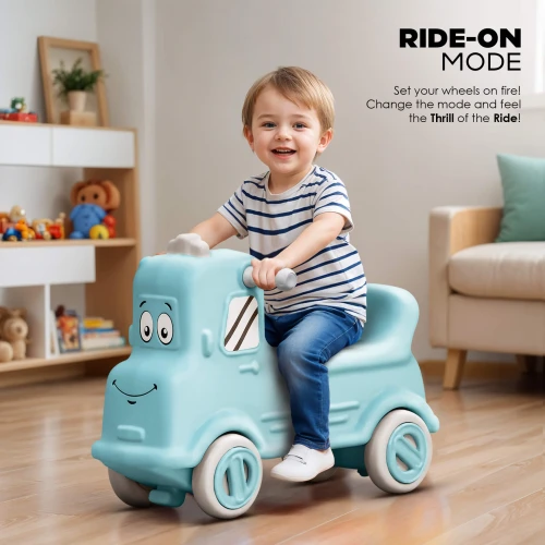 All-in-One Rider, Rocker & Balance Board β Blue All-in-One Rider, Rocker & Balance Board β Blue