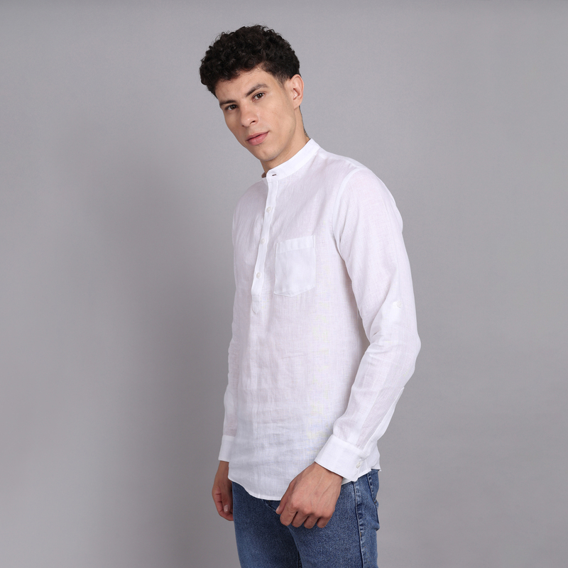 Cupid Rounded Collar Shirt