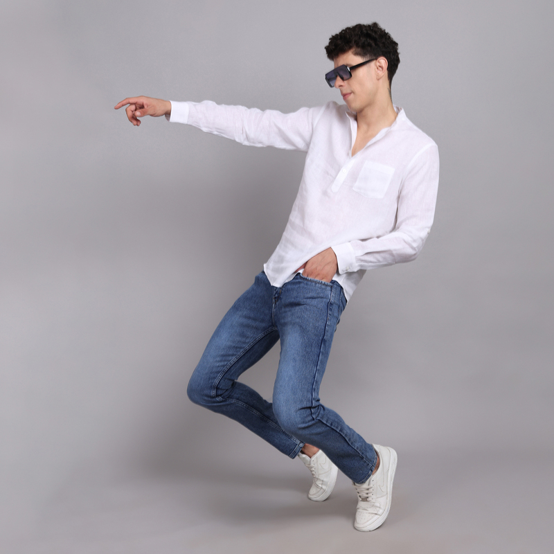 Cupid Rounded Collar Shirt