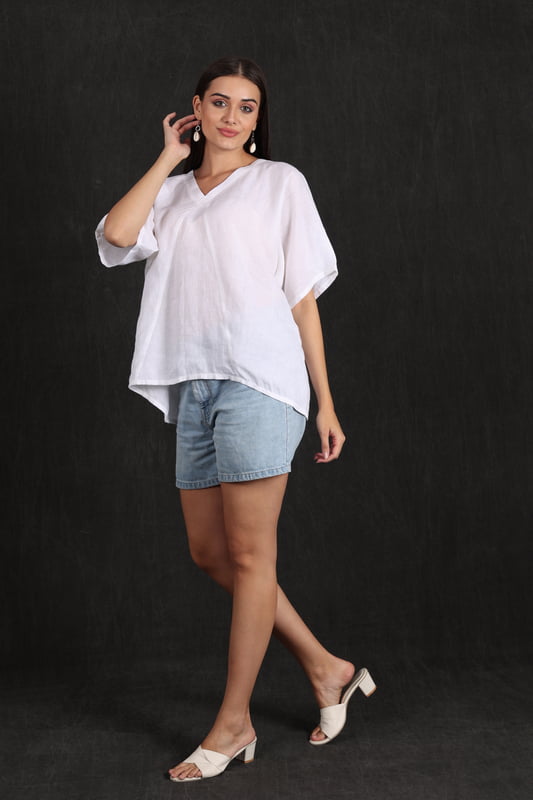 Diana V Neck Ladies Top