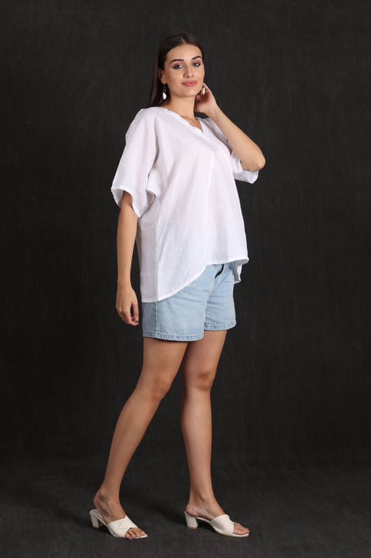 Diana V Neck Ladies Top