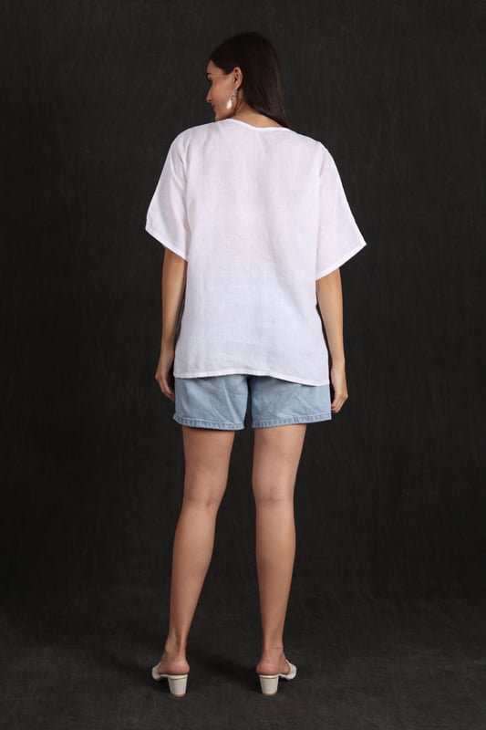 Diana V Neck Ladies Top