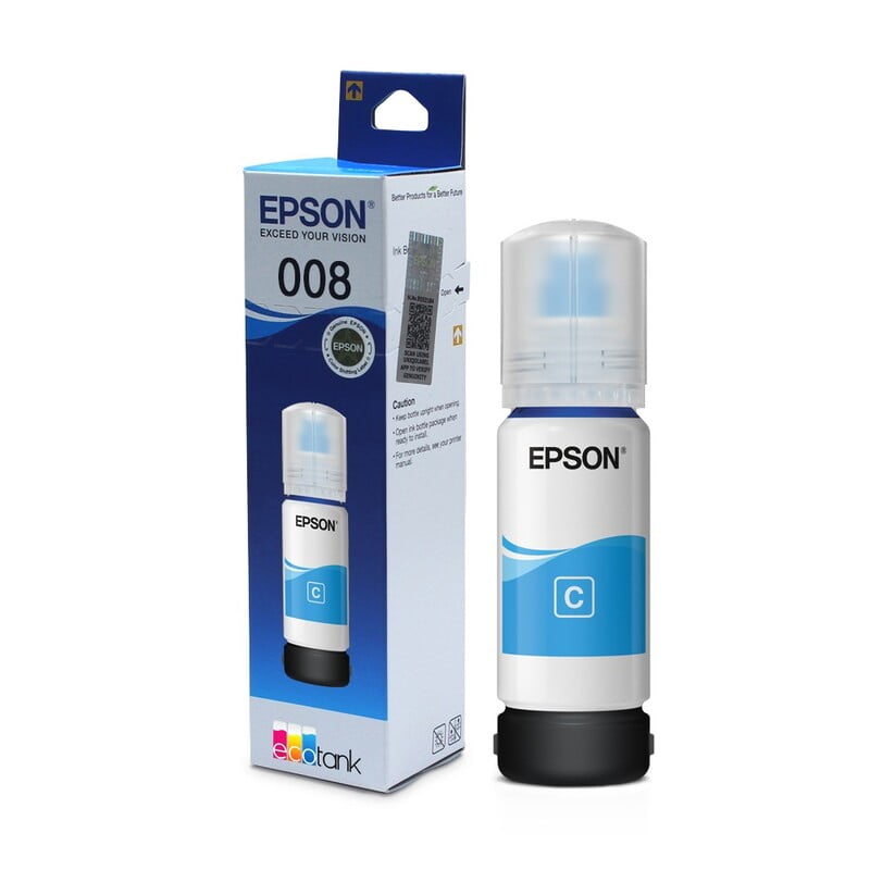 Epson Ink 008 Cyan Bottle Epson Ink 008 Cyan Bottle