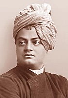 Swami Vivekananda - Chicago 1893 Bust Photo