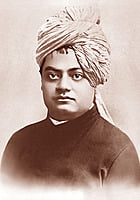 Swami Vivekananda in Chicago, October 1893 - Photo