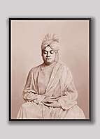 Swami Vivekananda in Meditation Posture